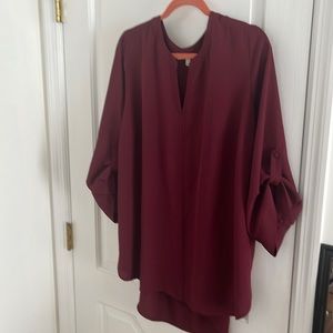 Beautiful burgundy blouse